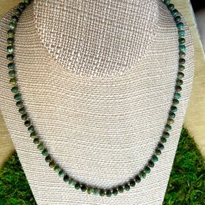 African turquoise necklace